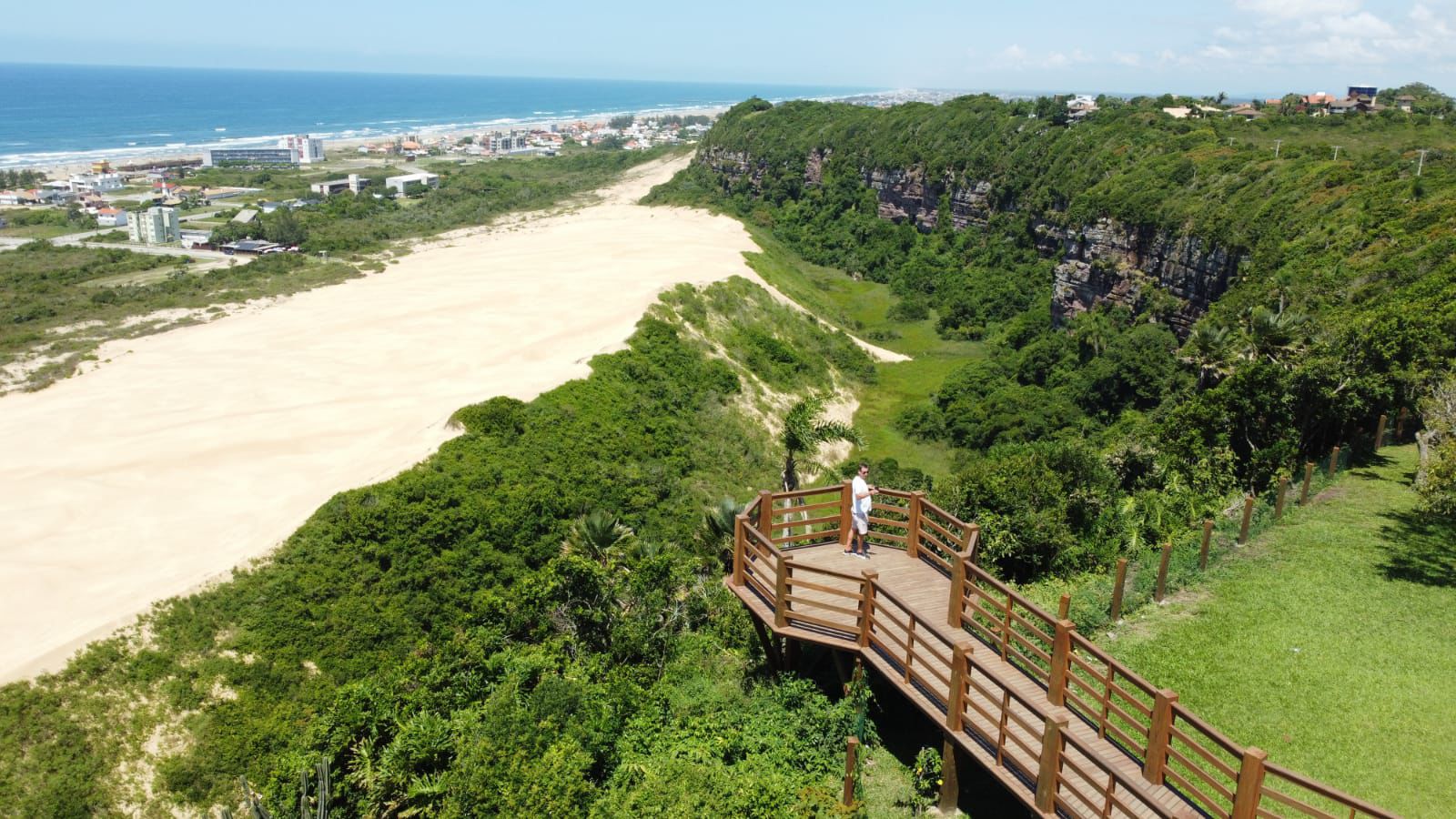 Paisagem no litoral
